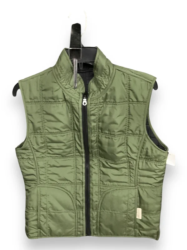 Vest Puffer & Quilted By Clothes Mentor In Green, Size: S