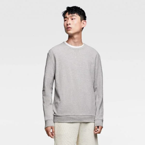 ZR Man Basic SweatShirt Light Grey