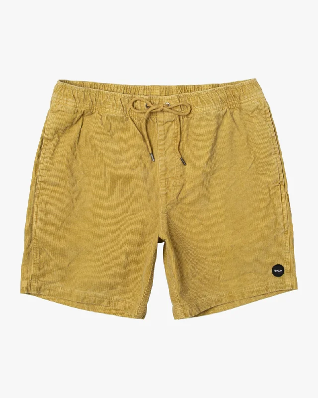 Escape 17" Elastic Waist Corduroy Shorts - Southern Moss