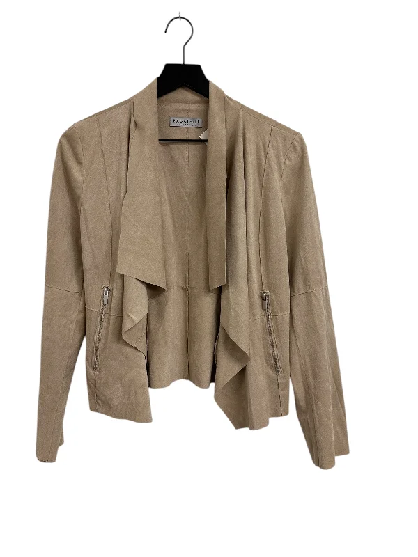 Jacket Other By Clothes Mentor In Tan, Size: S