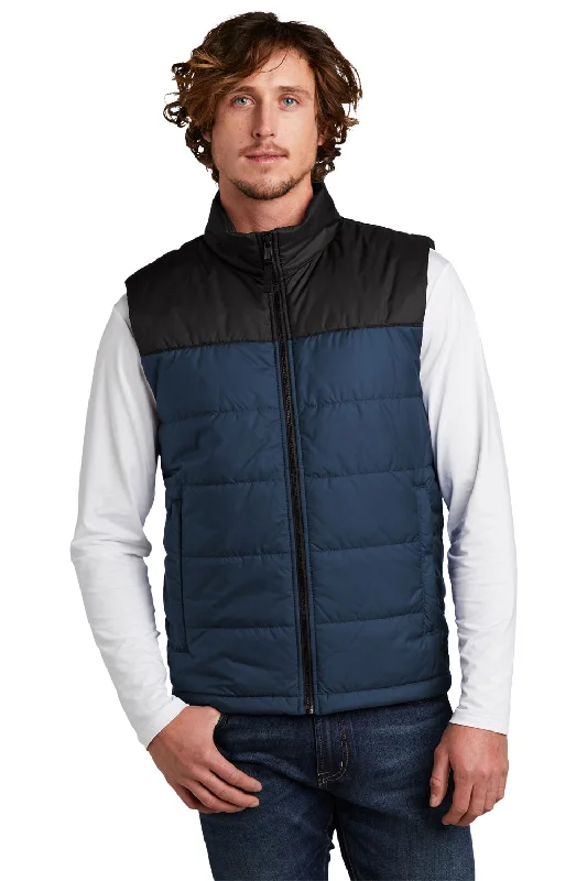 The North Face Mens Water Resistant Everyday Insulated Full Zip Vest - Shady Blue