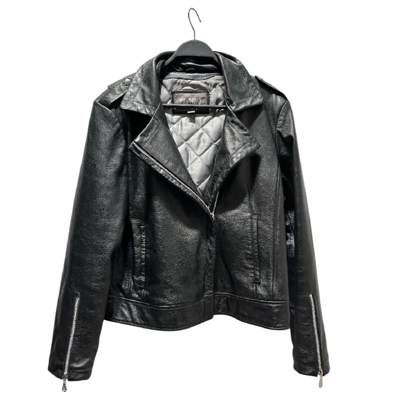 Wilsons Leather/Leather Jkt/XL/Leather/BLK/RIDER JACKET