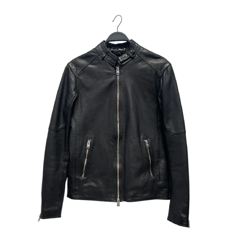 ALLSAINTS/Leather Jkt/M/Leather/BLK/