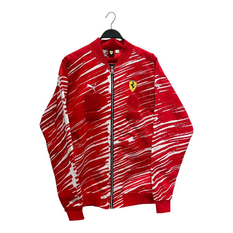 PUMA/Jacket/L/RED/Stripe/FERRARI