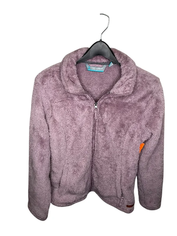 Jacket Faux Fur & Sherpa By Free Country In Purple, Size: M