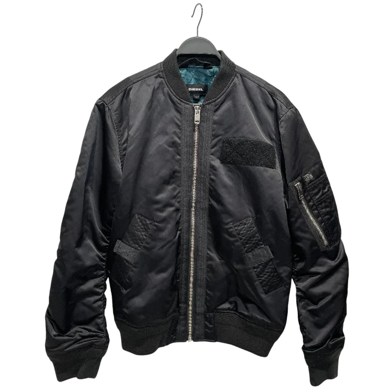 DIESEL/Jacket/S/Polyester/BLK/FOR SUCCESSFUL LIVING