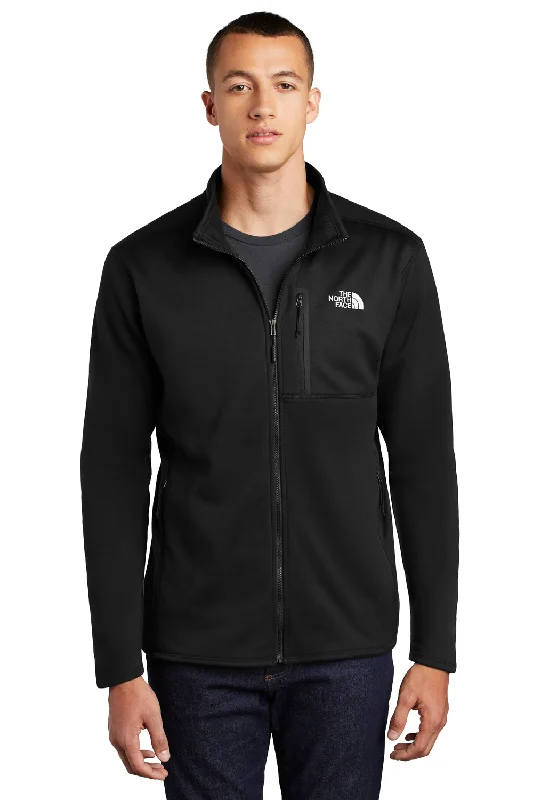 The North Face Mens Skyline Fleece Full Zip Jacket - Black - Closeout