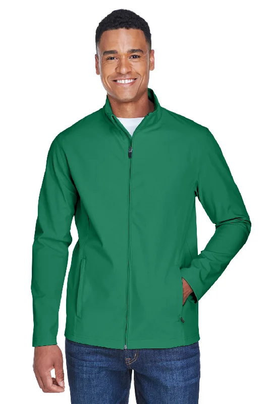 Team 365 Mens Leader Windproof & Waterproof Full Zip Jacket - Kelly Green