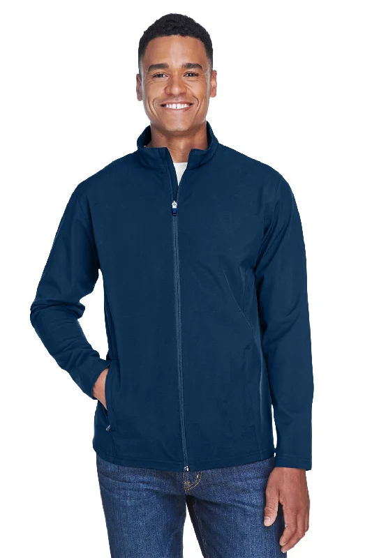 Team 365 Mens Leader Windproof & Waterproof Full Zip Jacket - Dark Navy Blue