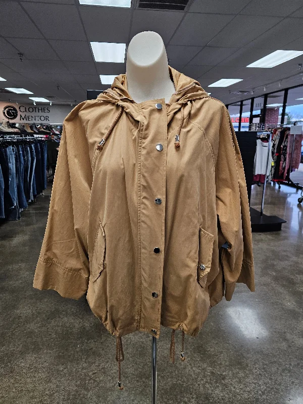 Jacket Utility By Lane Bryant In Tan, Size:Xl