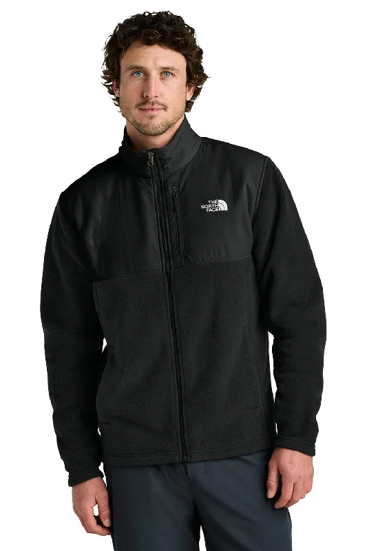 The North Face Mens Highest Peak Fleece Full Zip Jacket - Black - New