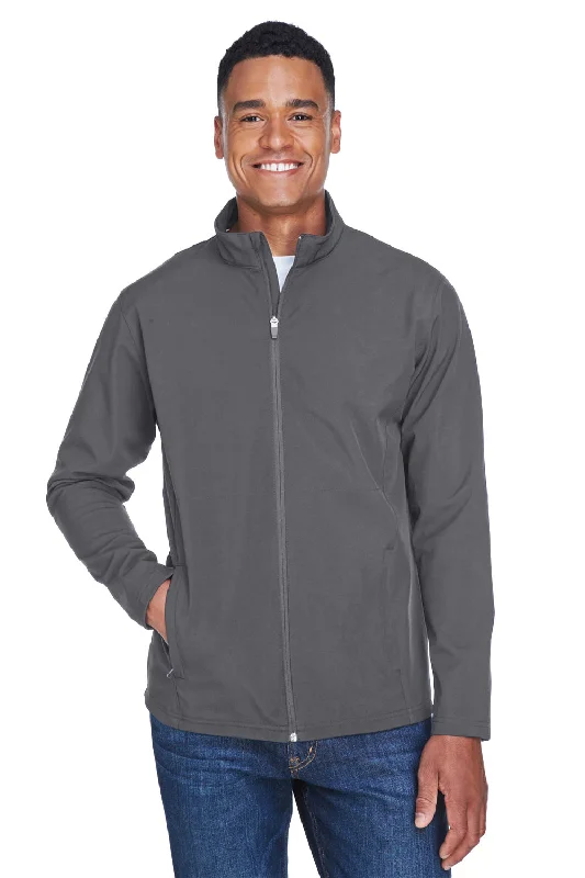 Team 365 Mens Leader Windproof & Waterproof Full Zip Jacket - Graphite Grey