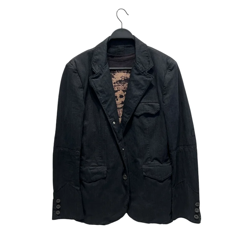 House of Howe/Jacket/M/BLK/cross embroidery