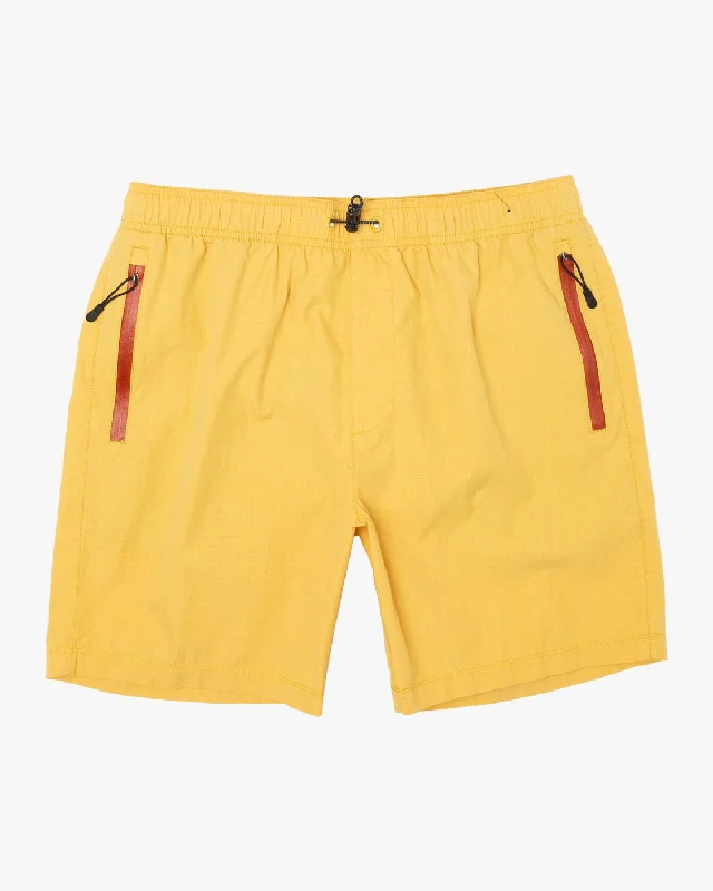 Brodie 2 17" Hybrid Shorts - Vintage Gold