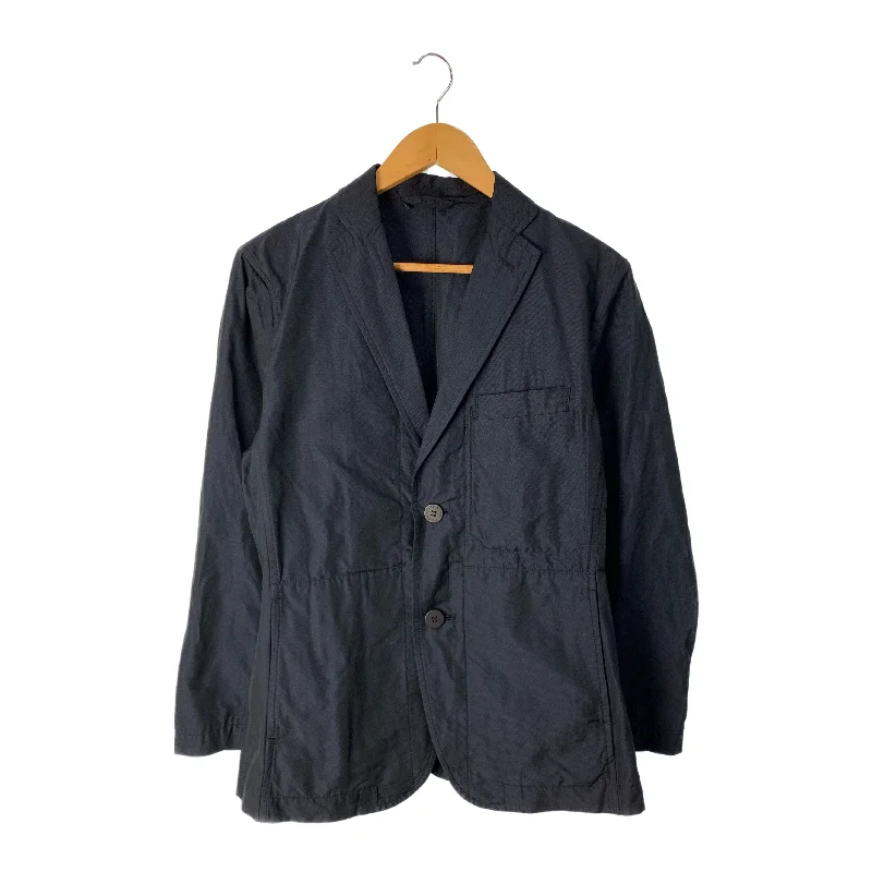 ISSEY MIYAKE MEN/Tailored Jkt/1/Navy/Polyester/ME81FD113