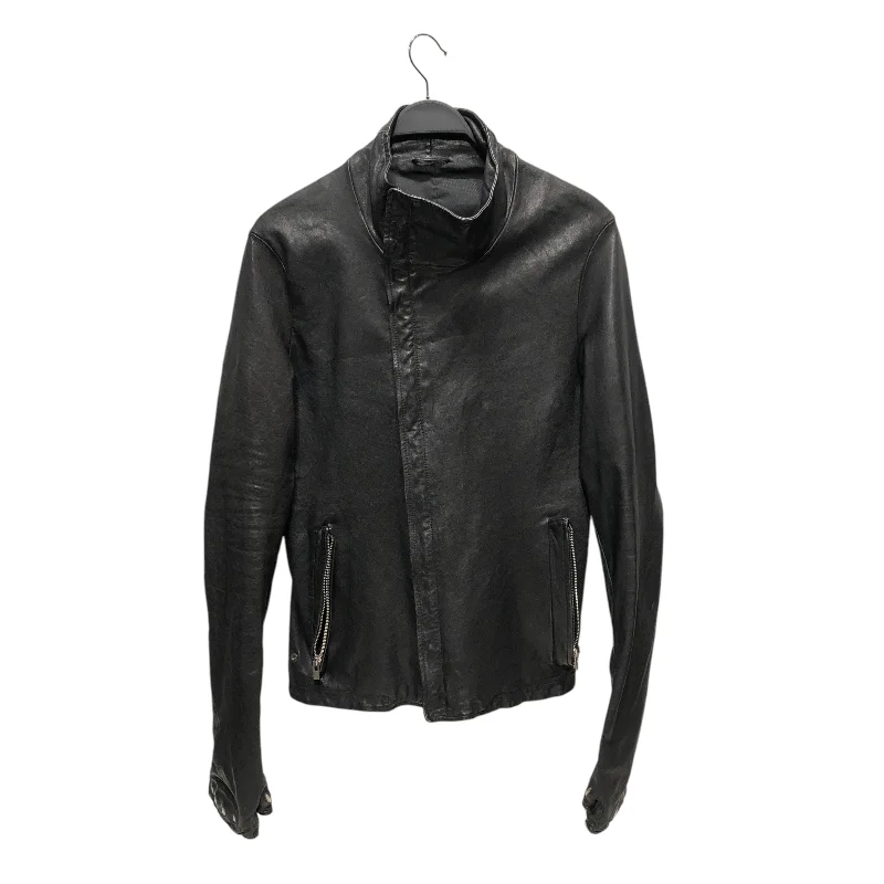 CAROL CHRISTIAN POELL/Leather Jkt/50/Leather/BLK/METAL DETAILS / BRASS KNUCKLES