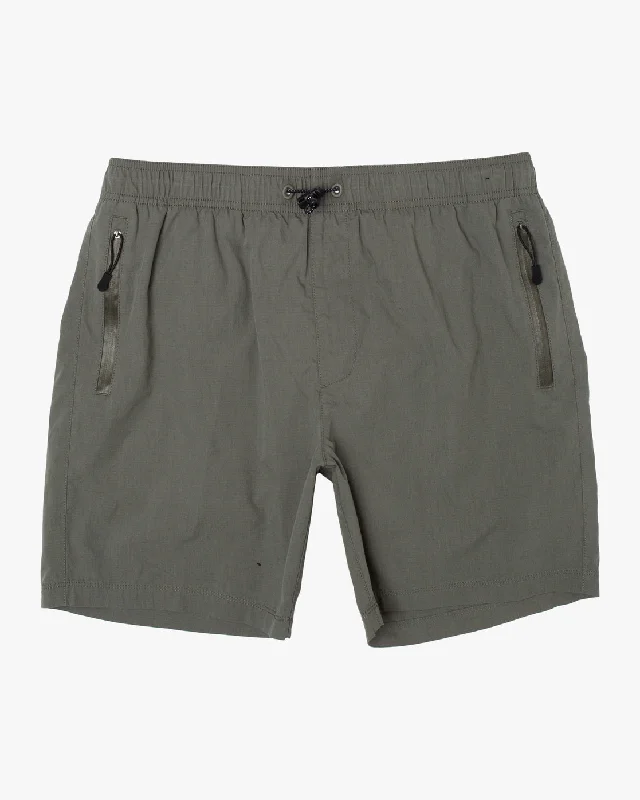 Brodie 2 17" Hybrid Shorts - Olive