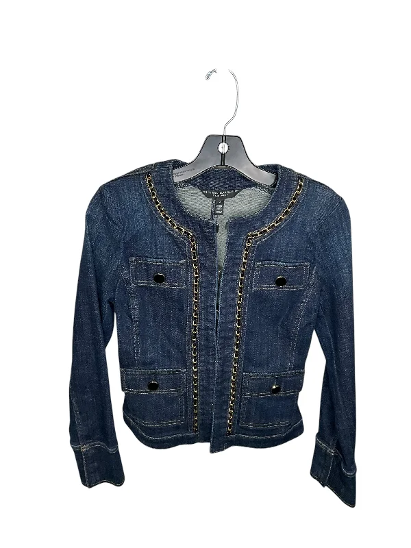 Jacket Denim By White House Black Market In Blue, Size: Xs