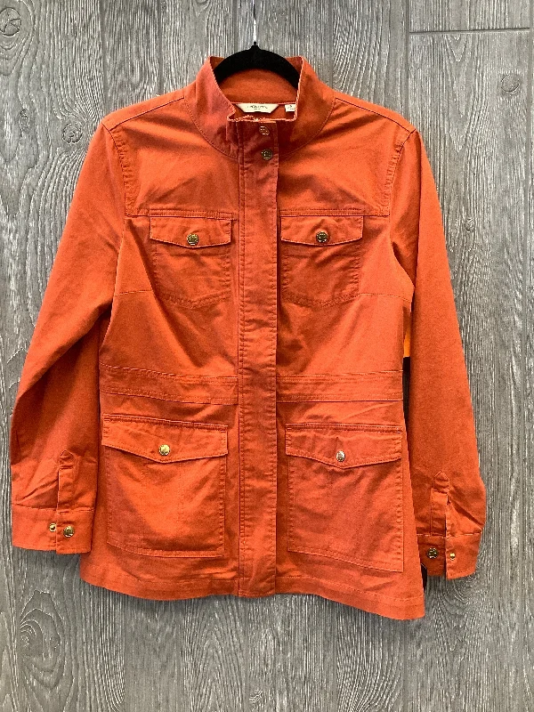 Jacket Other By Liz Claiborne In Orange, Size: S