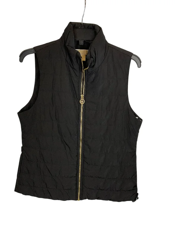 Vest Puffer & Quilted By Michael By Michael Kors In Black, Size: M