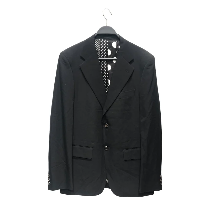 COMME des GARCONS HOMME/Tailored Jkt/L/Black/Wool/HP-J101