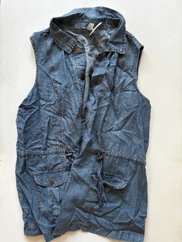 Vest Other By Cato In Blue, Size: Xl