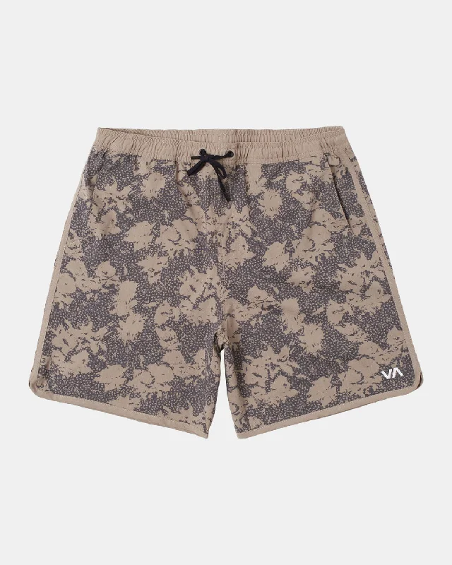 Yogger Hybrid 17" Athletic Shorts - Knockout Dark Khaki