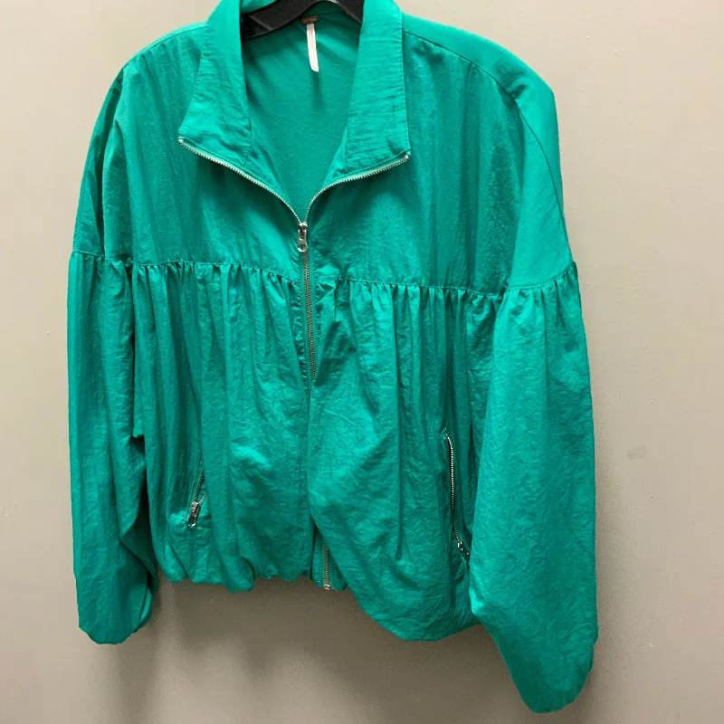 Jacket Other By Free People In Green, Size: M