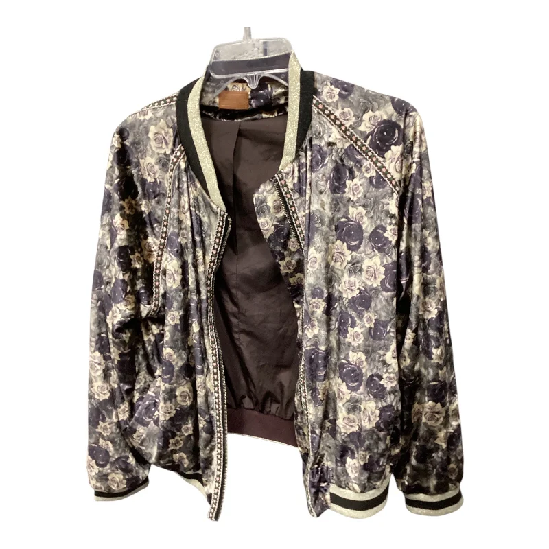 Jacket Other By Pol In Floral Print, Size: M