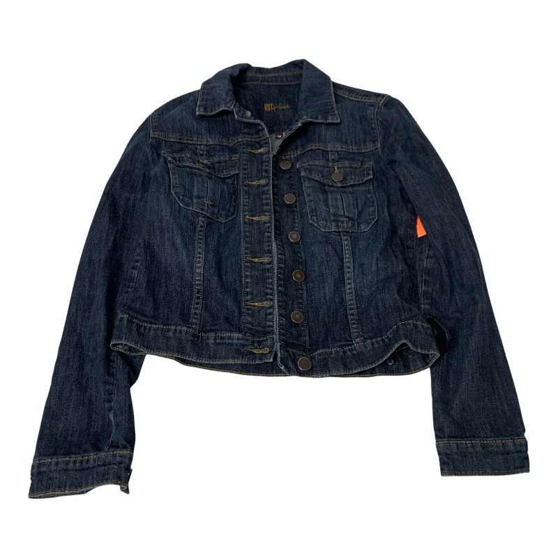 Jacket Denim By Kut In Blue Denim, Size: M