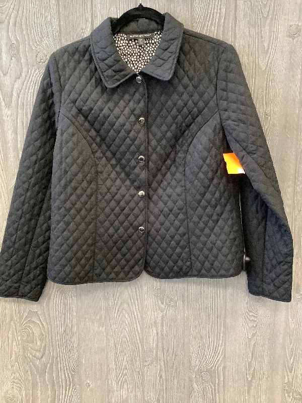 Jacket Puffer & Quilted By Briggs In Black, Size: Lp