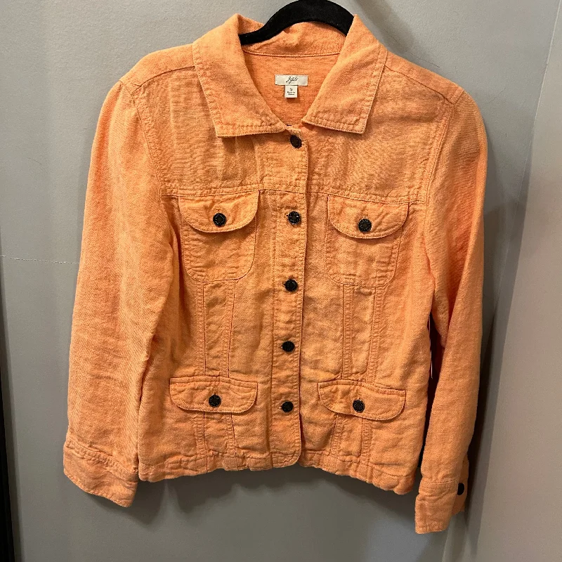 Jacket Other By J. Jill In Orange, Size: S