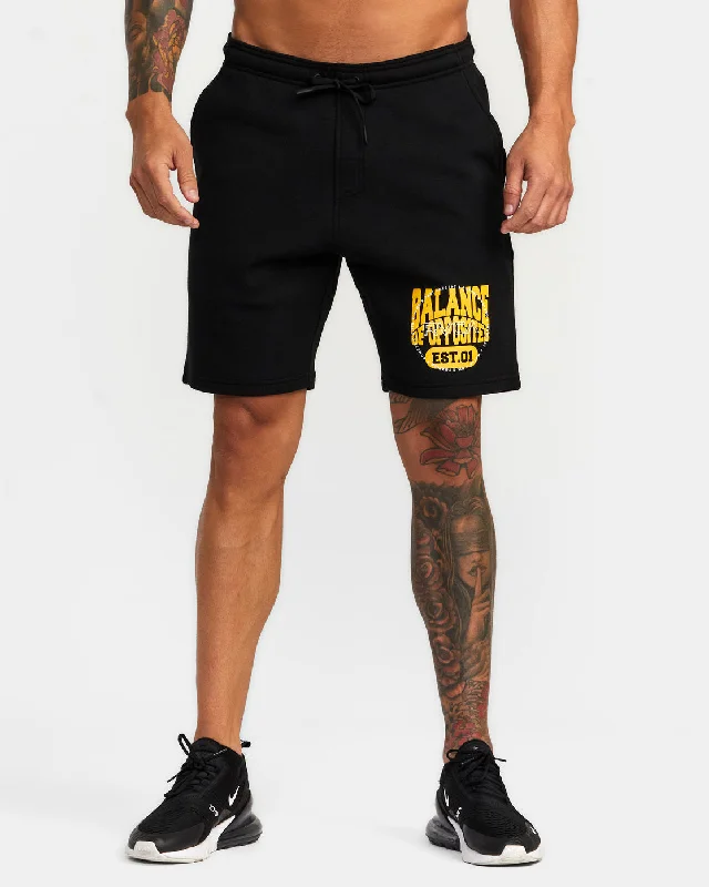 Sport IV 19" Shorts - Black/Gold