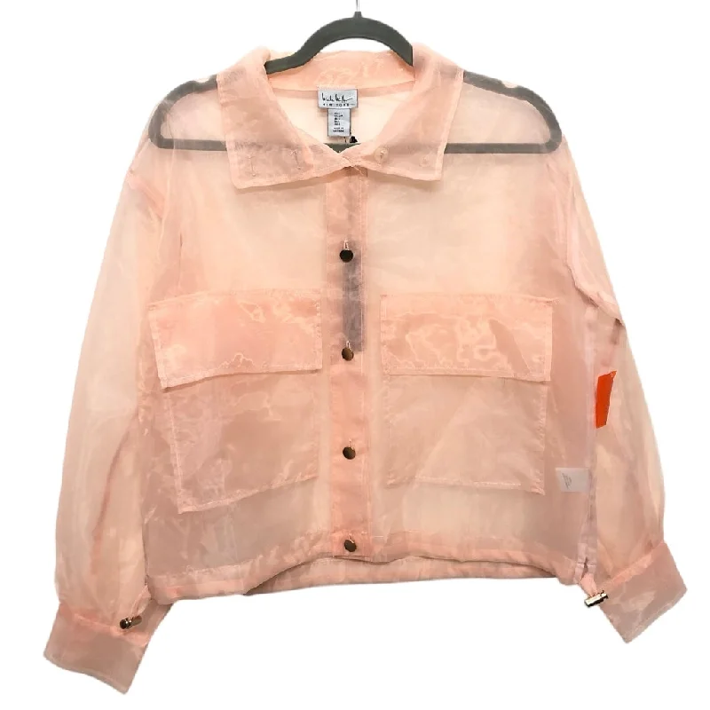 Jacket Other By Nicole Miller In Peach, Size:S