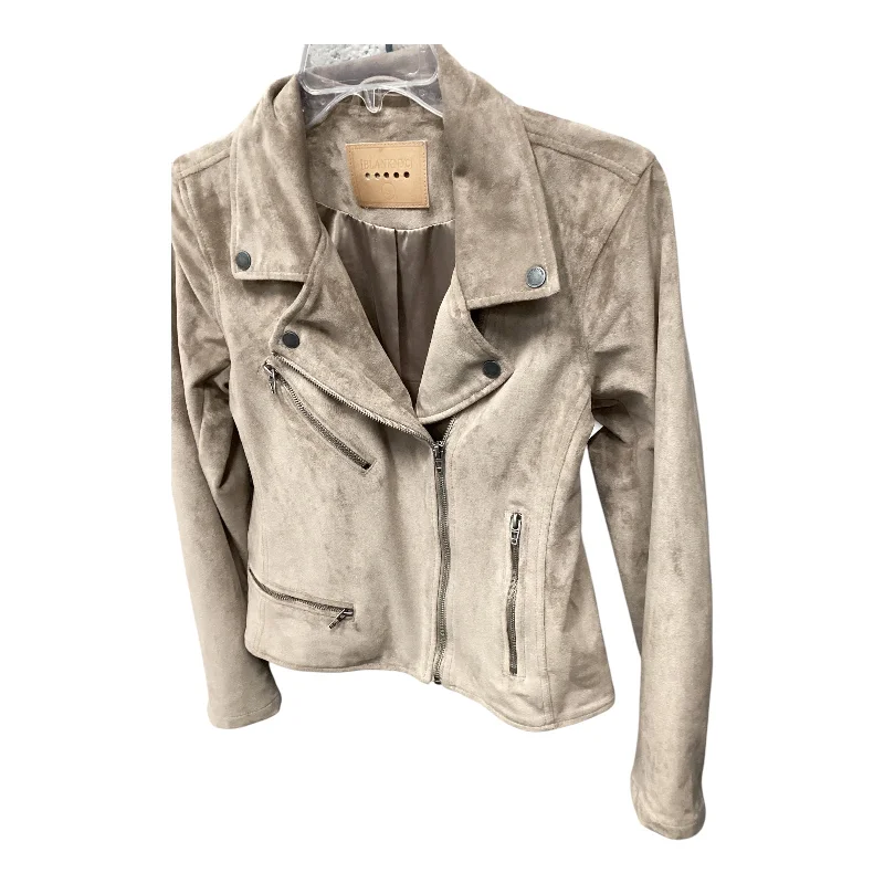 Jacket Moto By Blanknyc In Taupe, Size: S