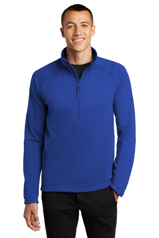 The North Face Mens Mountain Peaks Fleece 1/4 Zip Jacket - Blue - Closeout