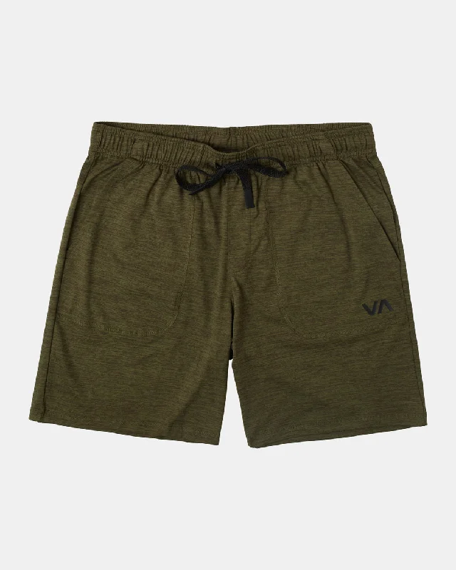 C-Able 17" Shorts - Olive Heather