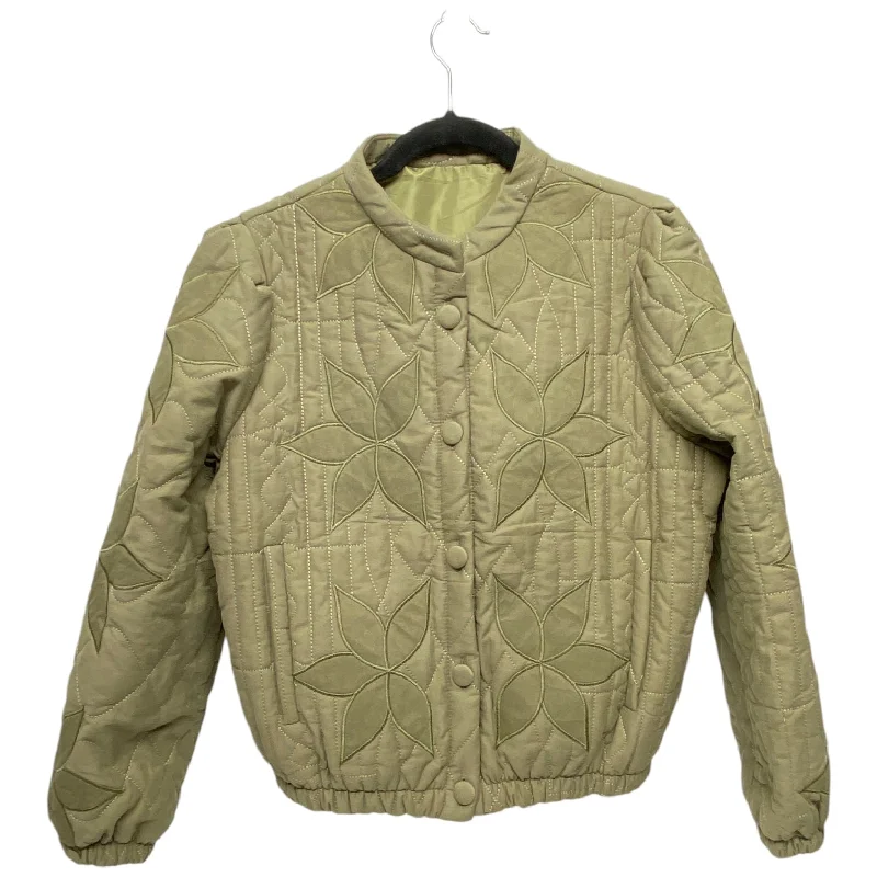 Jacket Puffer & Quilted By Clothes Mentor In Green, Size: S