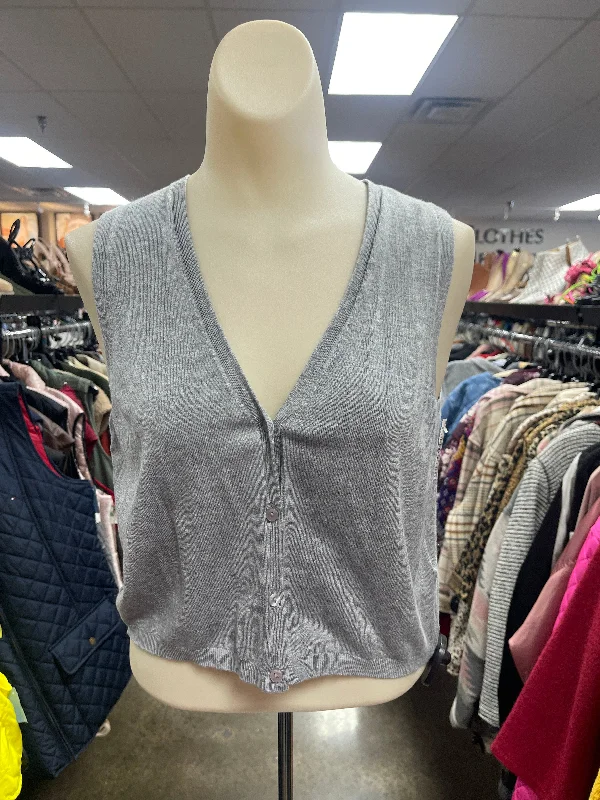 Vest Other By Divided In Grey, Size: S