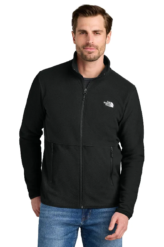 The North Face Mens Glacier Fleece Full Zip Jacket - Black - New