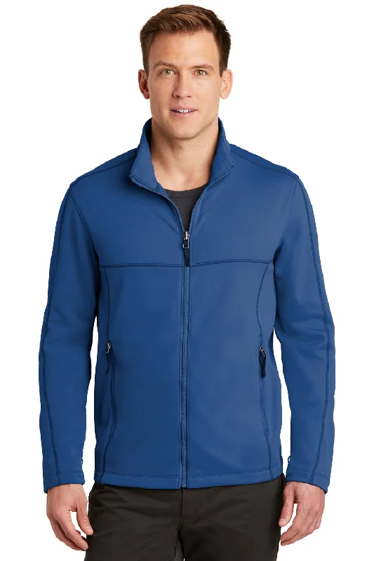 Port Authority Mens Collective Full Zip Smooth Fleece Jacket - Night Sky Blue