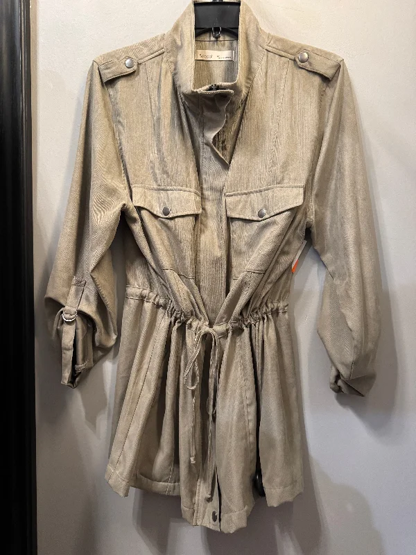 Jacket Other By BE COOL In Taupe, Size: L