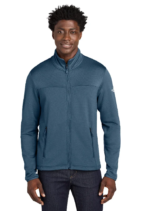 The North Face Mens Aim Fleece Full Zip Jacket - Shady Blue - COMING SOON