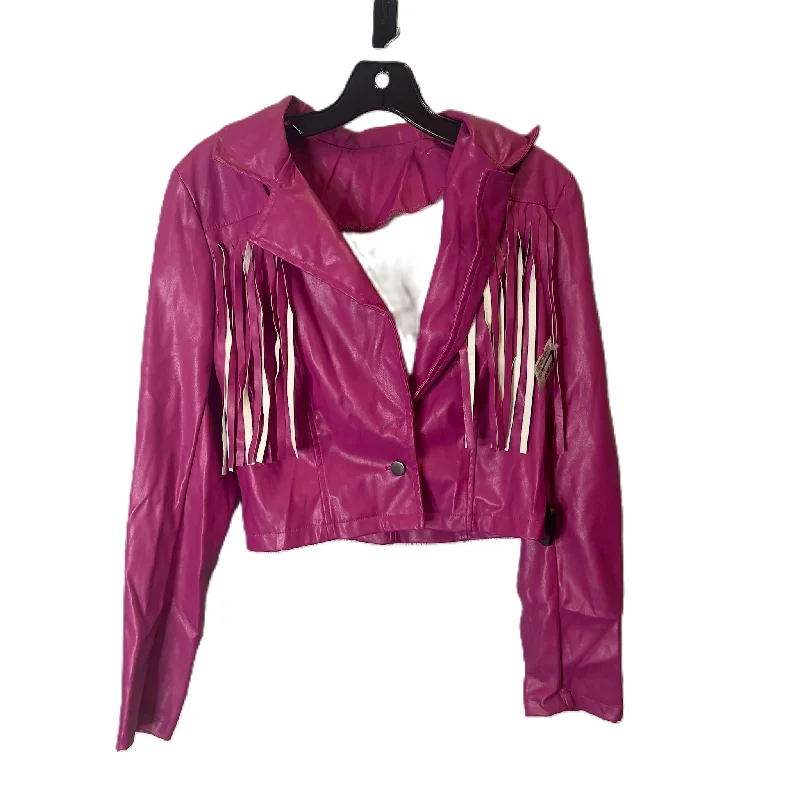 Jacket Other By Shein In Pink, Size: S