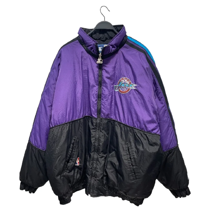 STARTER/Puffer Jkt/XXL/Nylon/PPL/UTAH JAZZ