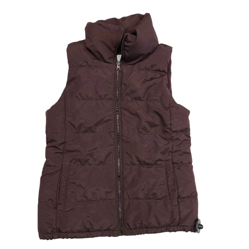 Vest Puffer & Quilted By Old Navy In Maroon, Size: S