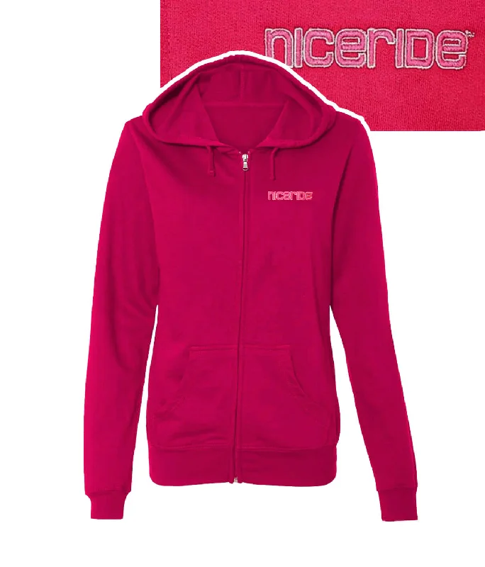 "Hillside" Women's Zip Hoodie For Adults And Teens