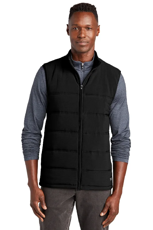 TravisMathew Mens Cold Bay Full Zip Vest - Black