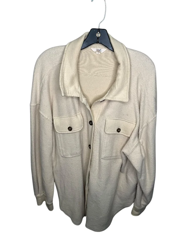 Jacket Other By Terra & Sky In Tan, Size: Xl