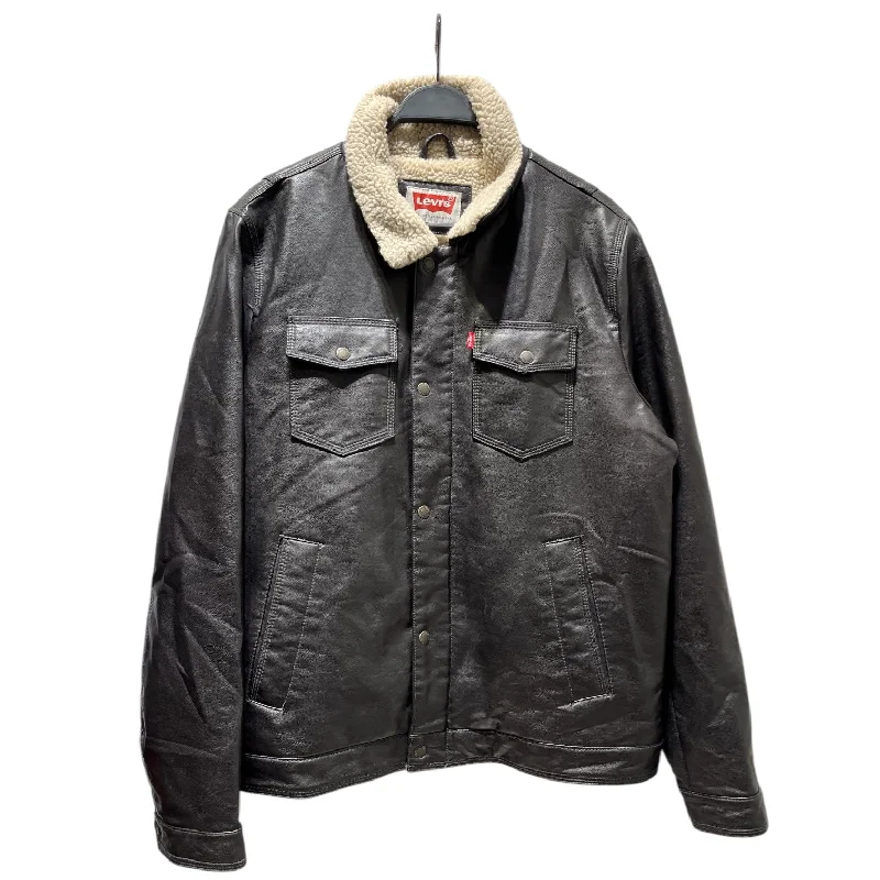 Levi's/Leather Jkt/6/Leather/BRW/